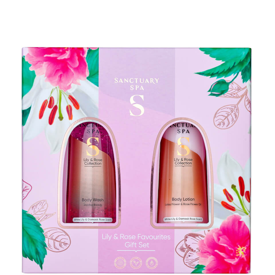 Sanctuary Spa Lily and Rose Favourites Gift Set