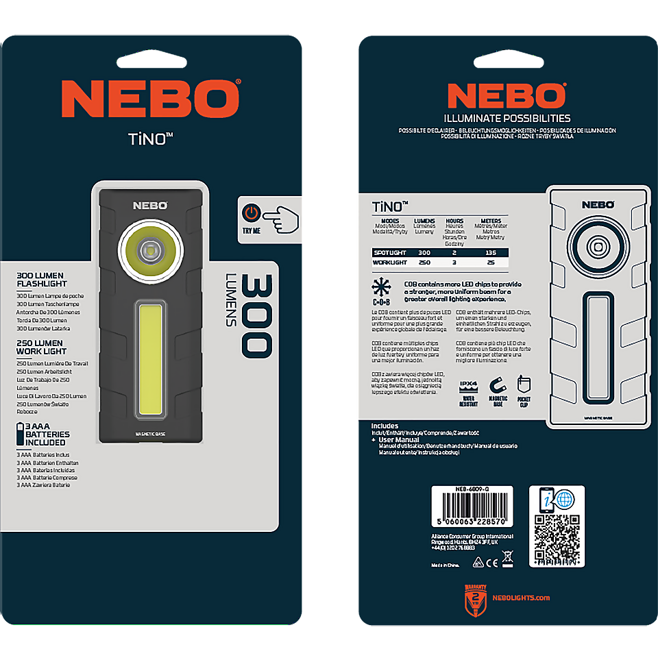 NEBO TiNo Torch Pocket Light
