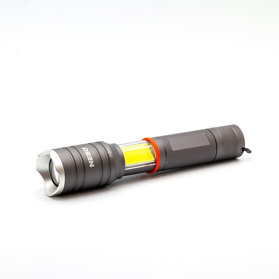 NEBO Tac Slyde Torch & 150 Head Torch Combination