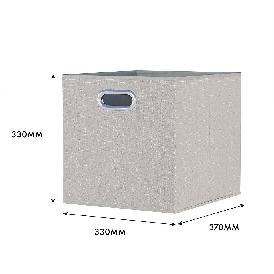 Clever Cube Fabric Insert - Set of 2 - Taupe