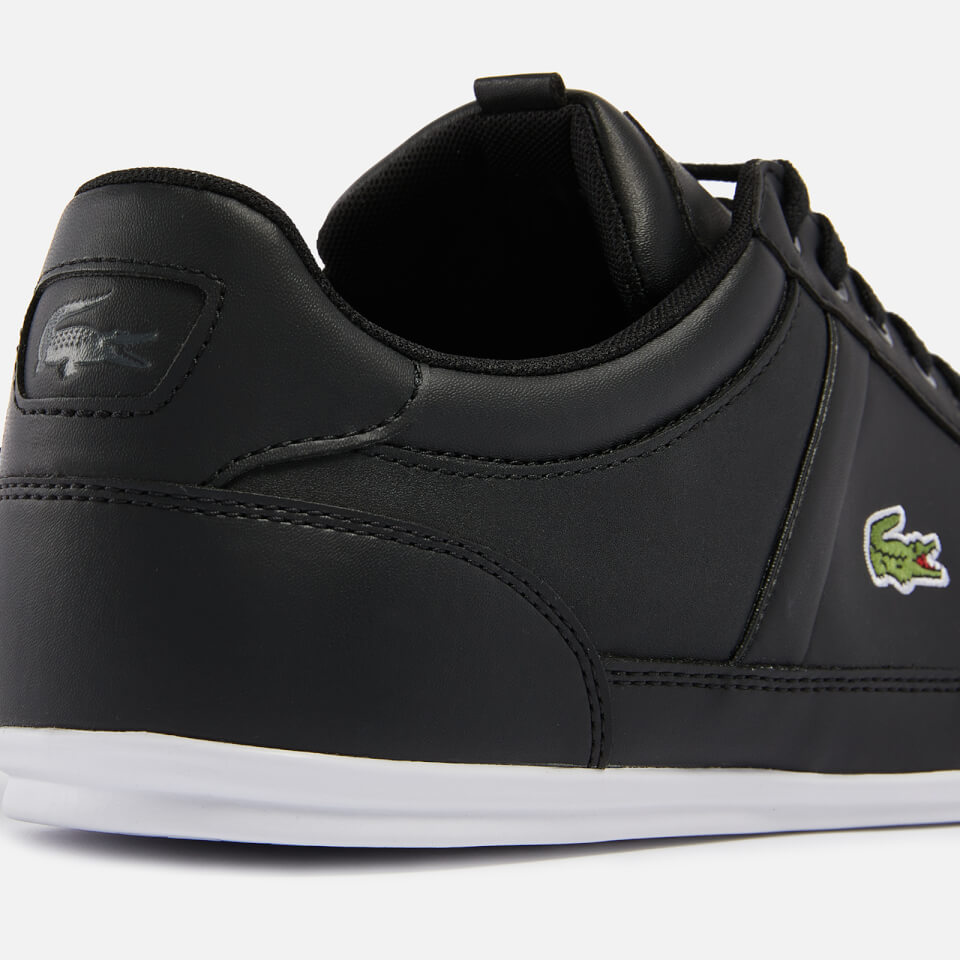 Lacoste chaymon trainers black outlet