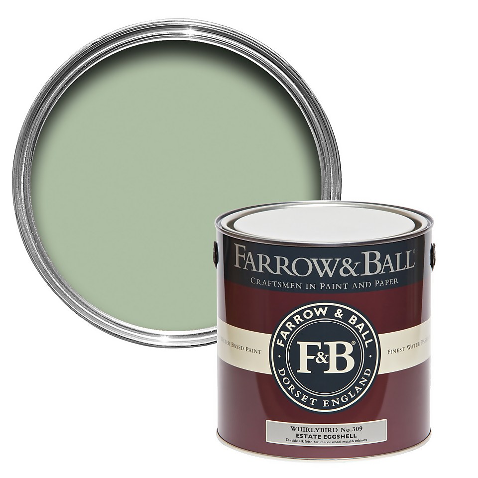 Farrow & Ball Estate Eggshell Paint Whirlybird No.309 - 2.5L