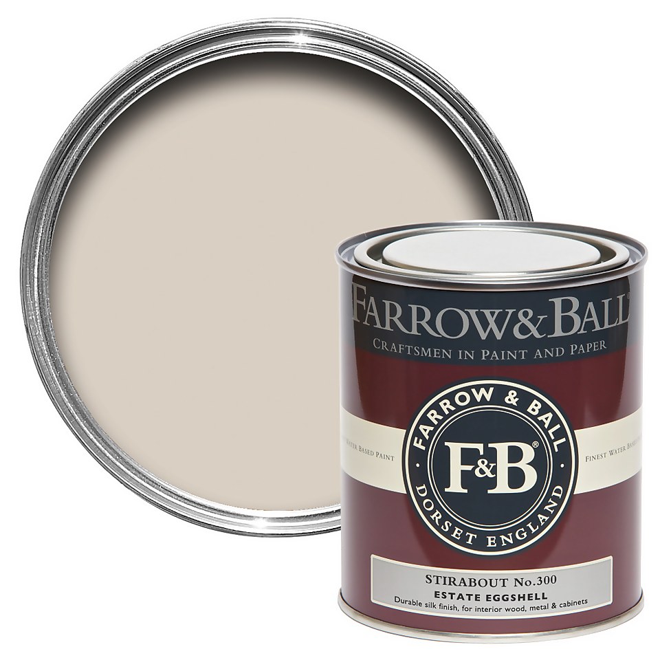 Farrow & Ball Estate Eggshell Paint Stirabout No.300 - 750ml