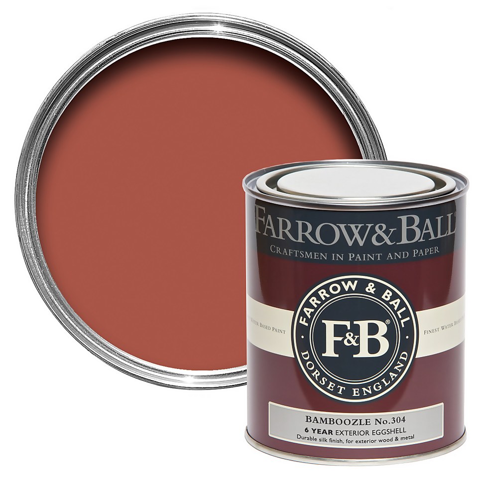 Farrow & Ball Exterior Eggshell Paint Bamboozle No.304 - 750ml