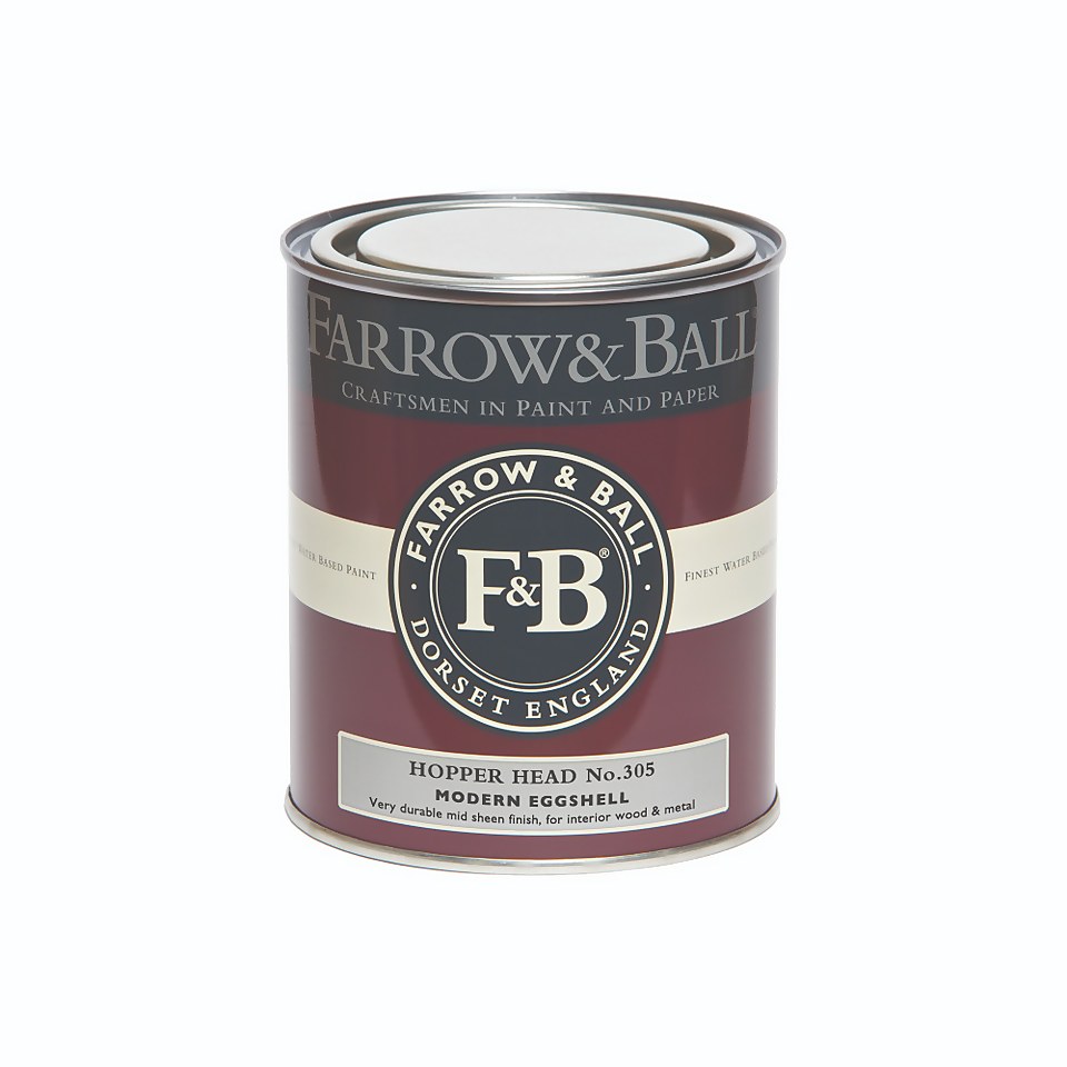 Farrow & Ball Modern Eggshell Paint Hopper Head No.305 - 750ml