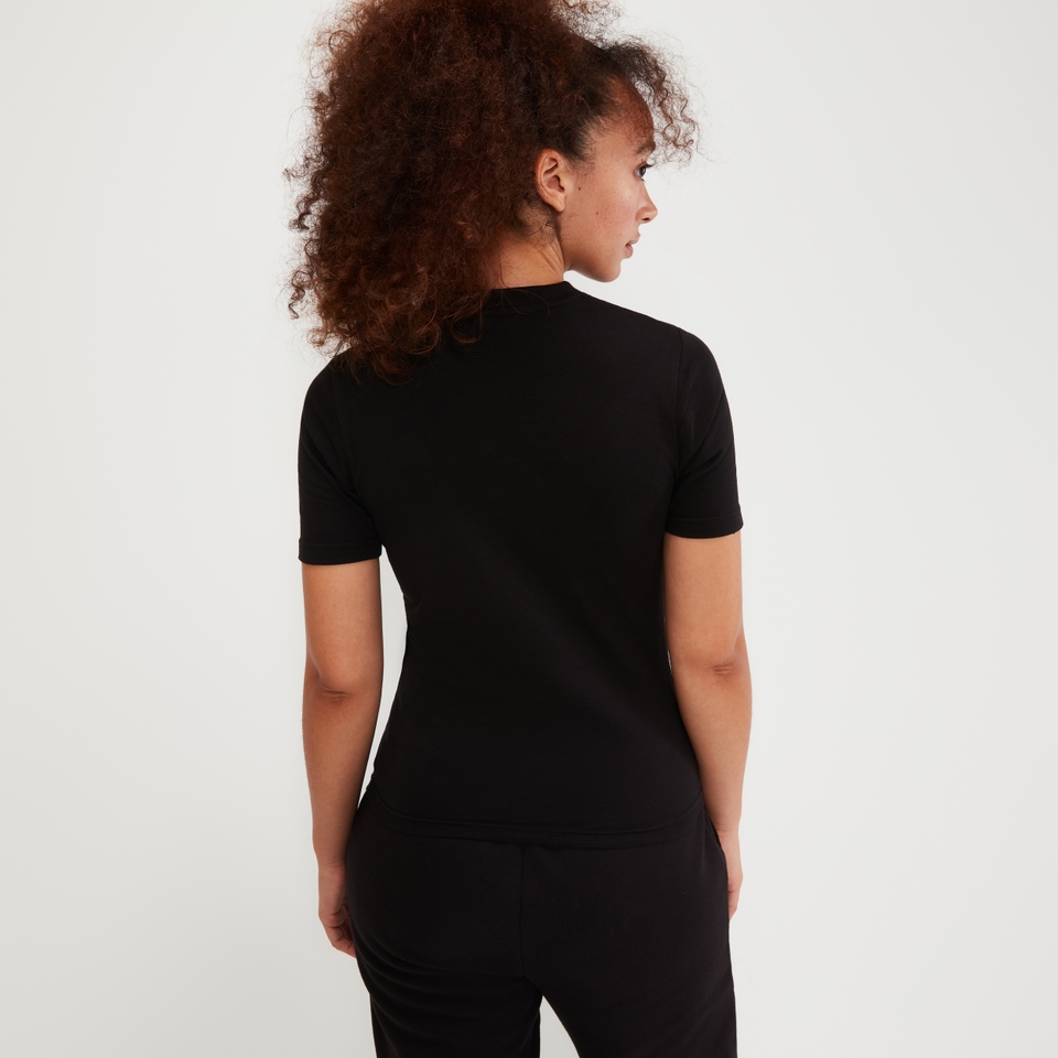 T-Shirt Beckana für Damen Schwarz