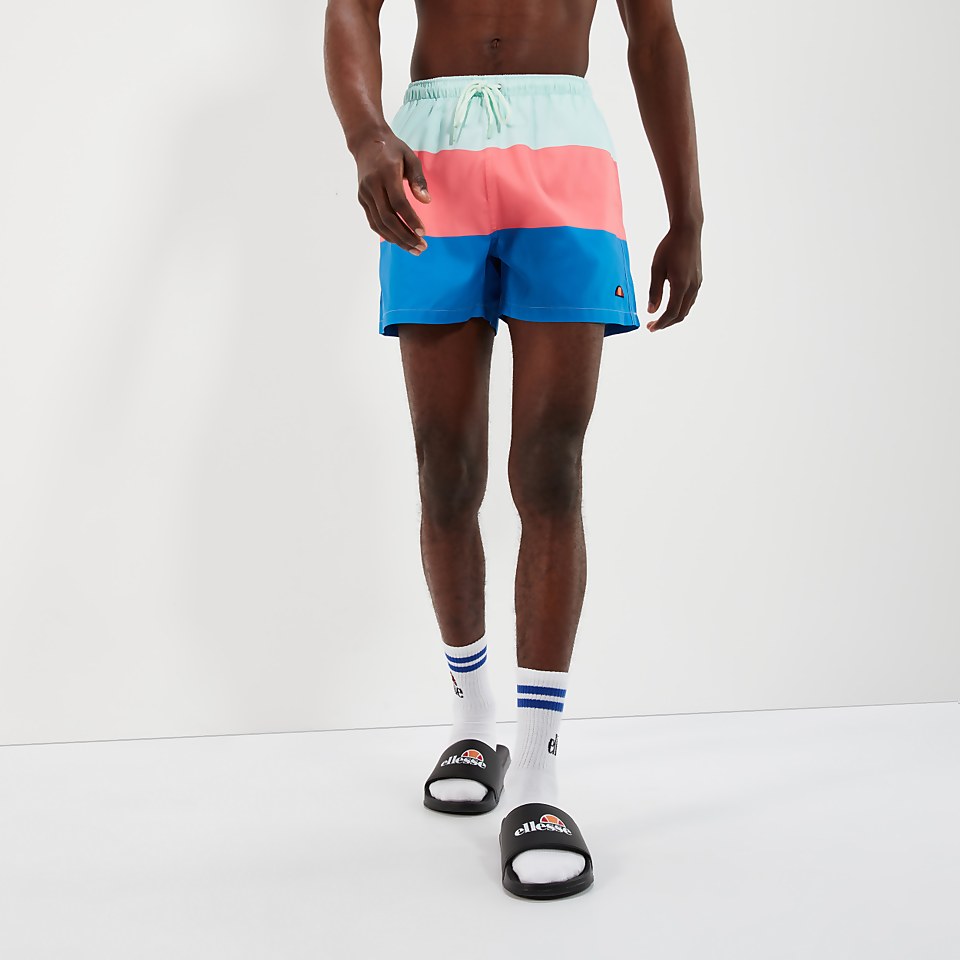 Vespore Badeshorts Blau/Pink für Herren