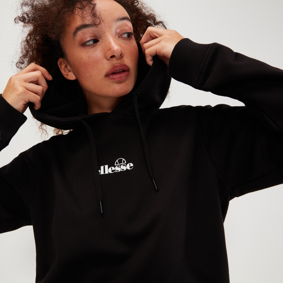 Kapuzenpullover Jazana für Damen Schwarz