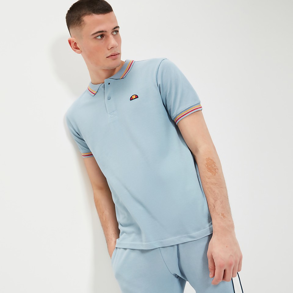 Men's Rooks Polo Shirt Light Blue