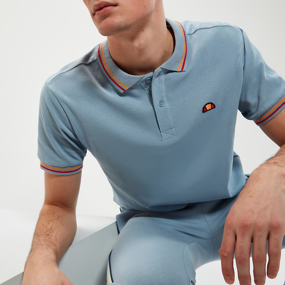 Men's Rooks Polo Shirt Light Blue
