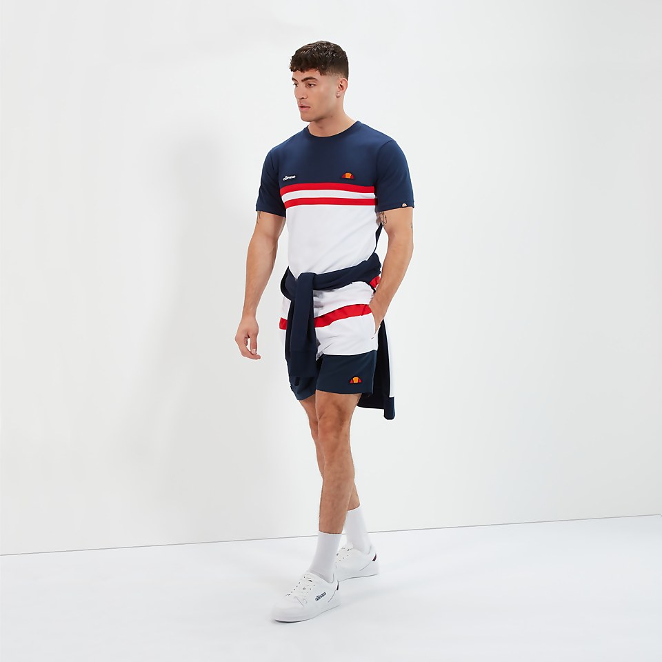 Venire T-Shirt Marine/Rot/Weiß für Herren