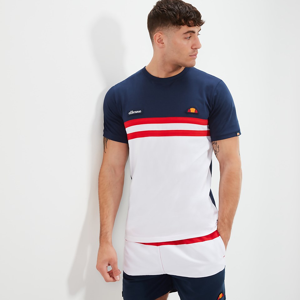 Venire T-Shirt Marine/Rot/Weiß für Herren