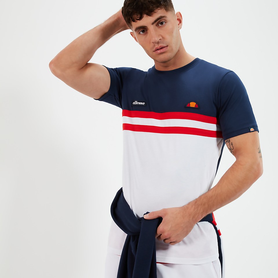 Venire T-Shirt Marine/Rot/Weiß für Herren