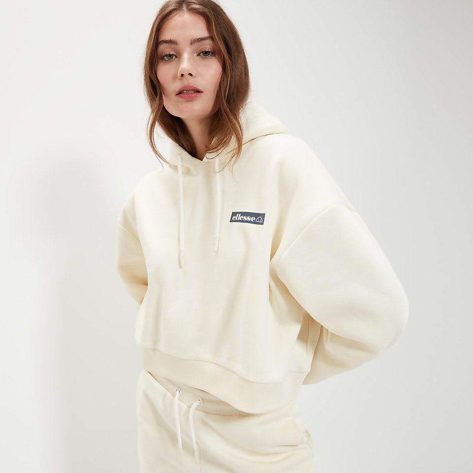 Women's Cria Crop Hoody Off White