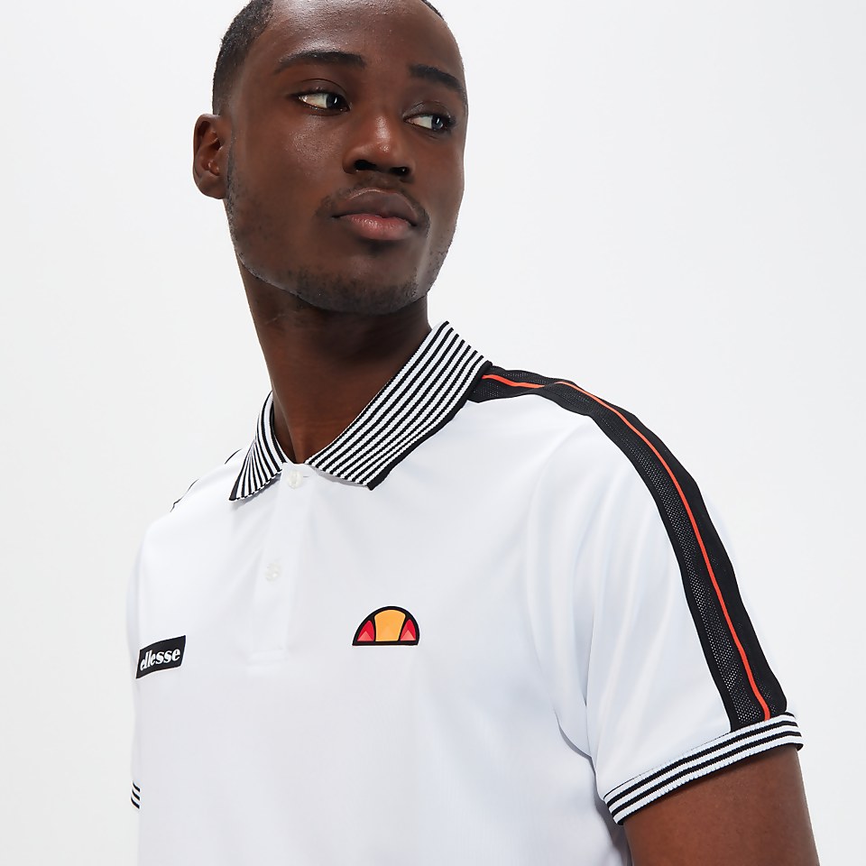 Men's Level Polo White