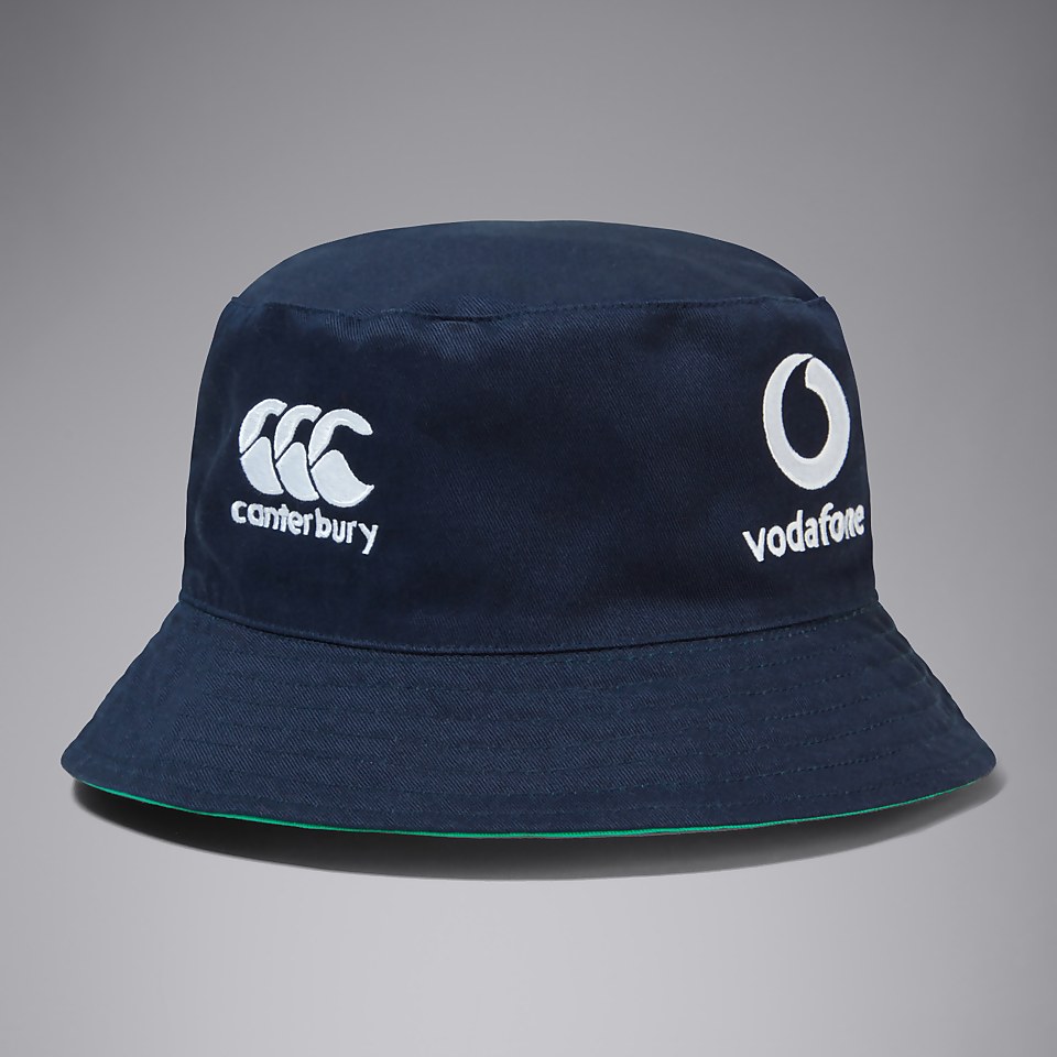 ADULT UNISEX IRELAND REVERSIBLE BUCKET HAT GREEN/BLUE