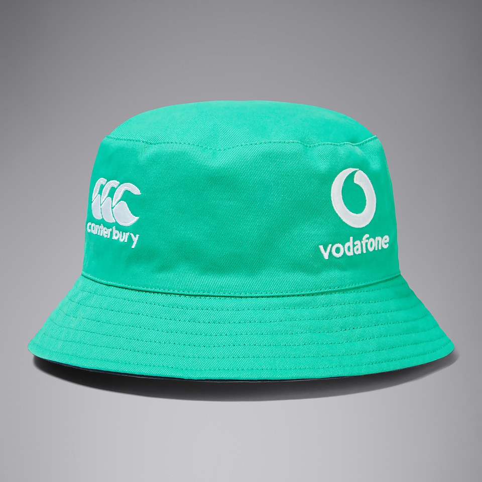 ADULT UNISEX IRELAND REVERSIBLE BUCKET HAT GREEN/BLUE
