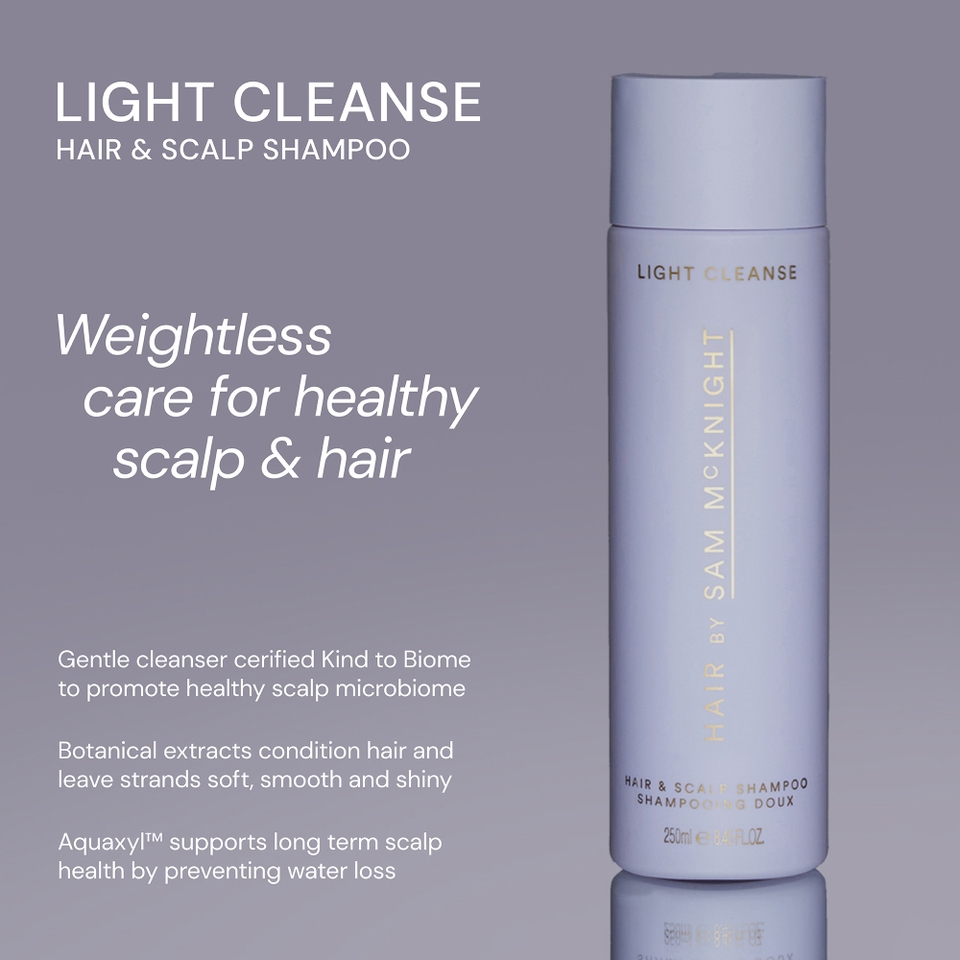 Hair By Sam McKnight Light Cleanse Hair and Scalp Shampoo 250ml