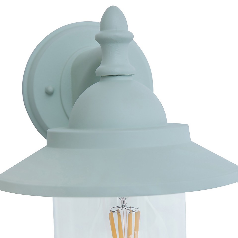 Leek Mini Fisherman's Outdoor Lantern - Mint
