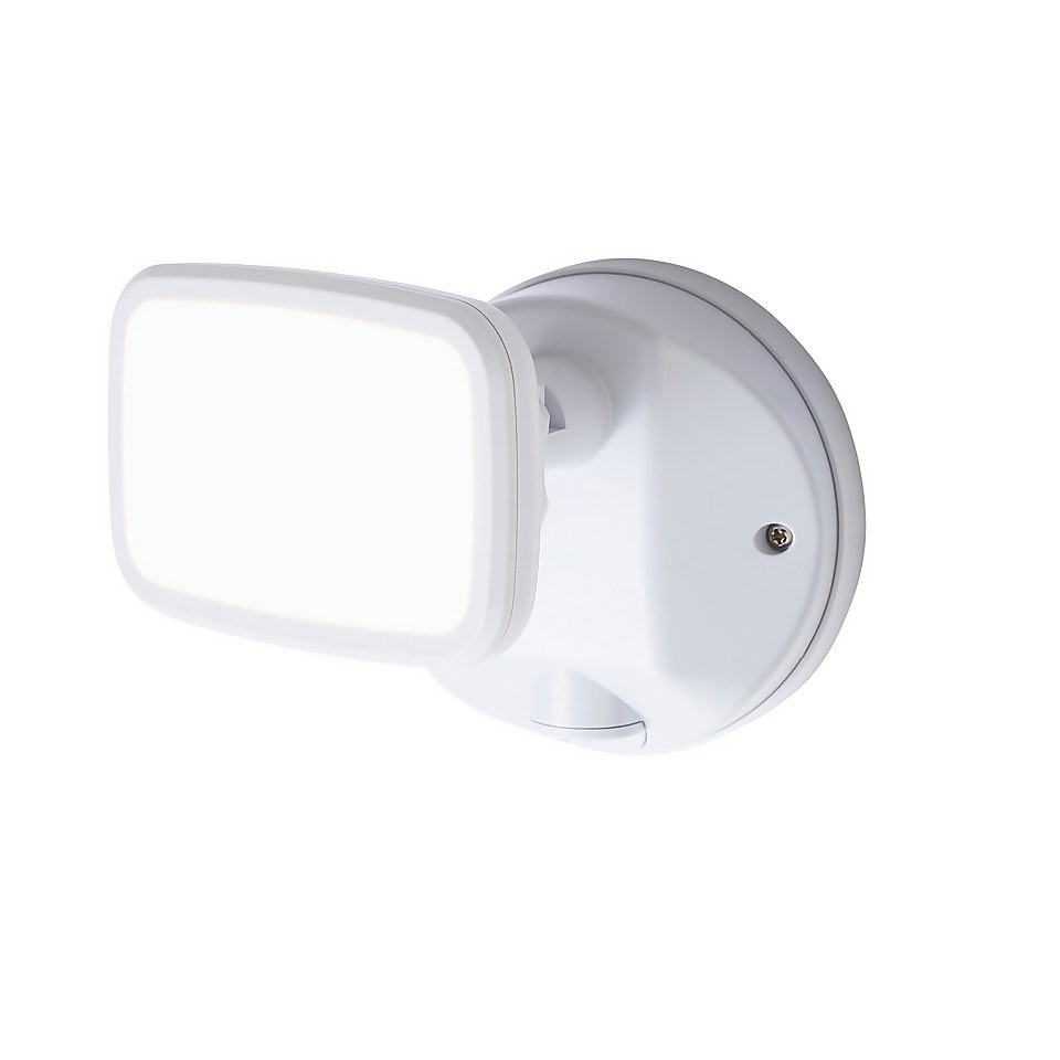 Lynn 1 Light Outdoor Wall Light (IP65) - White