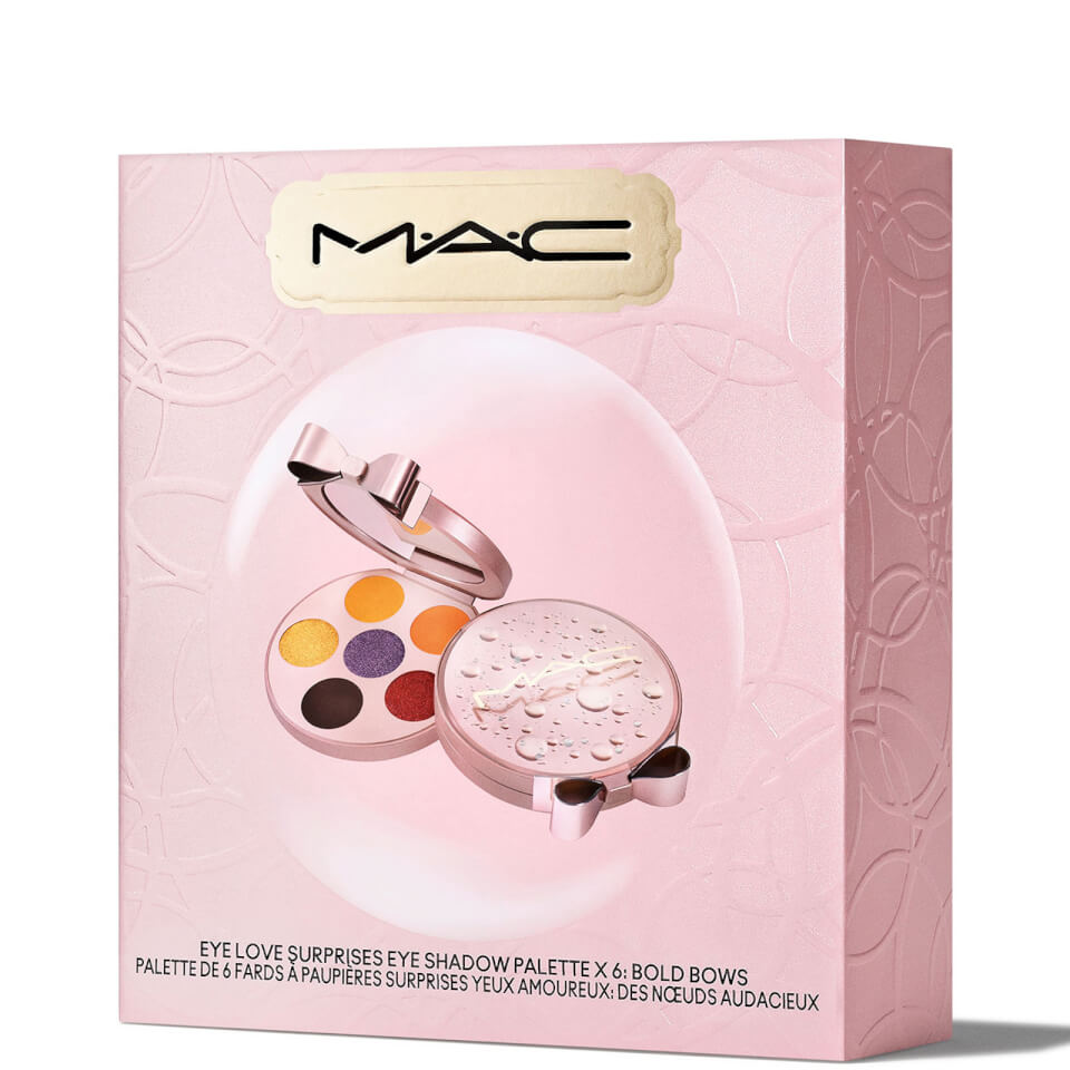 MAC Eye Love Surprises Eye Shadow Palette X 6 Bold Bows
