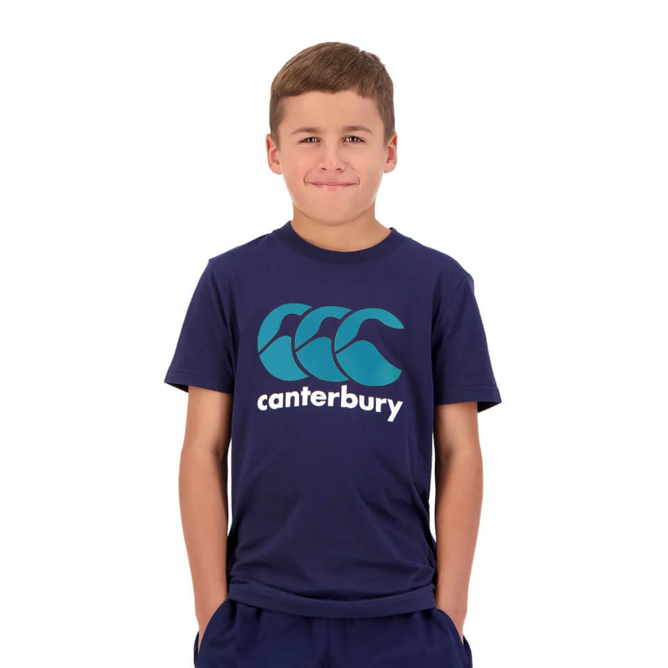 Kids CCC Anchor T-Shirt in Navy Blue