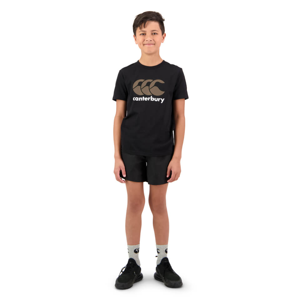 Kids CCC Anchor T-Shirt in Black