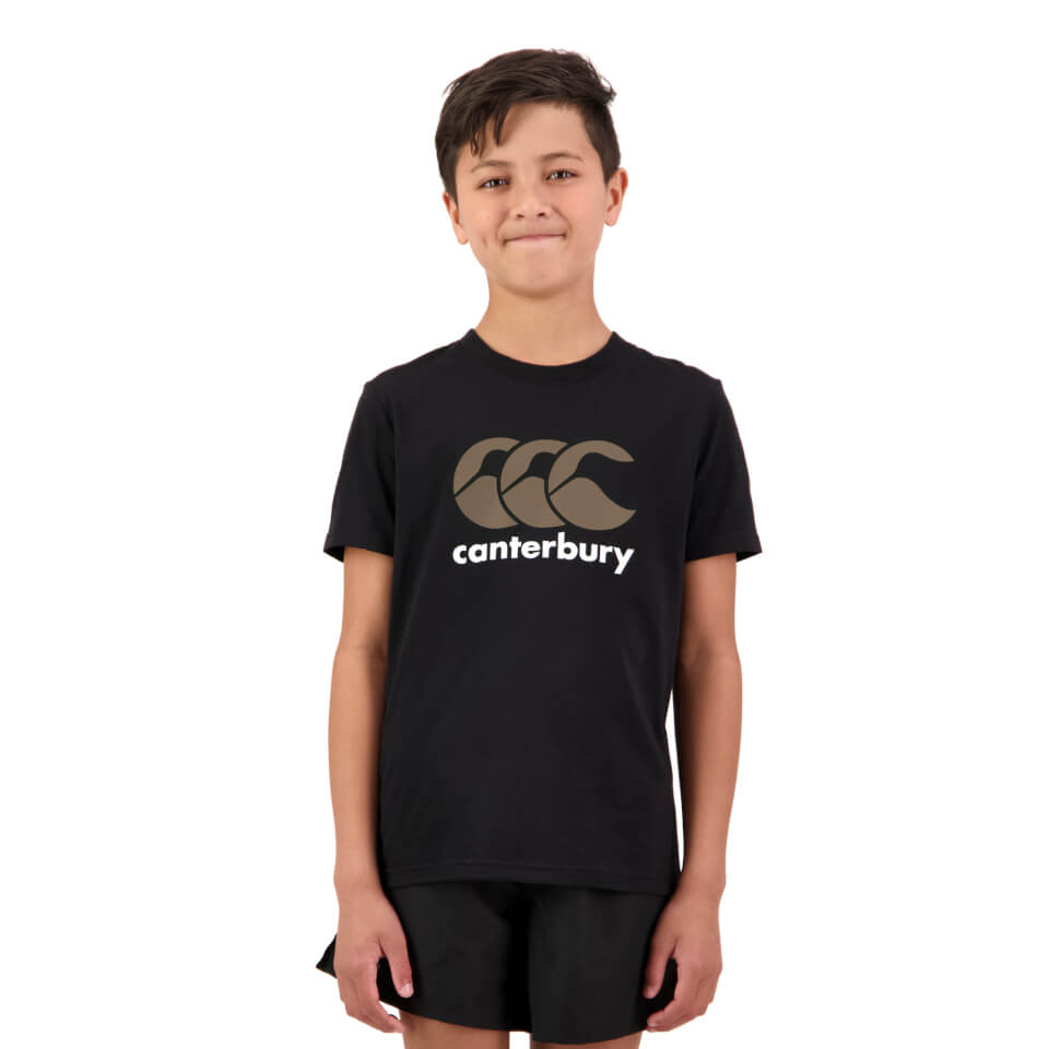 Kids CCC Anchor T-Shirt in Black