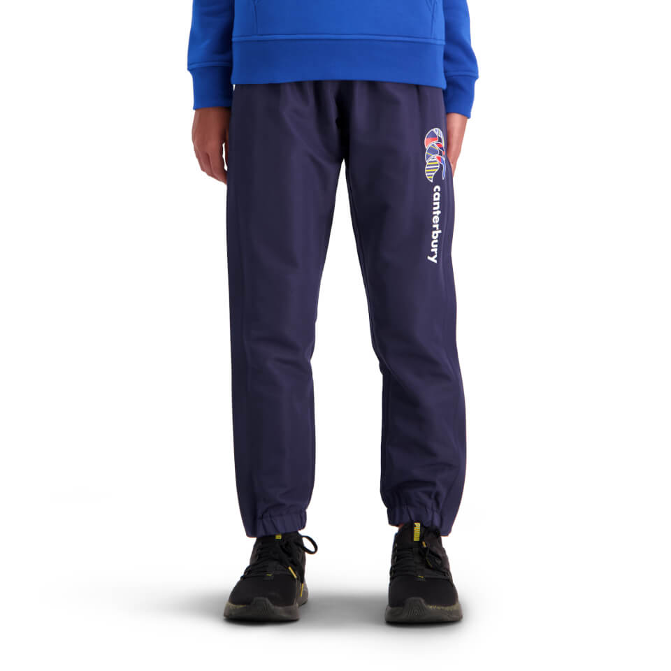 Kids Uglies Tapered Cuff Stadium Pant in Blue