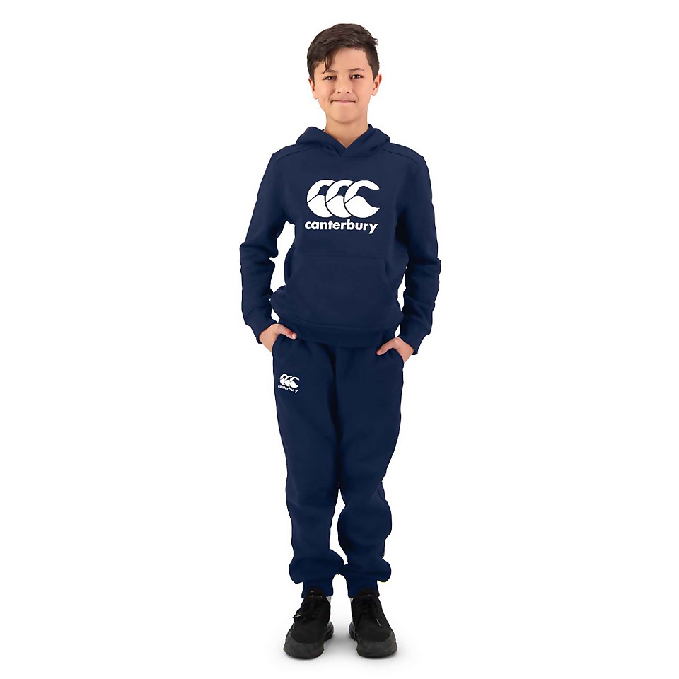 Kids CCC Anchor Fleece Pant in Navy