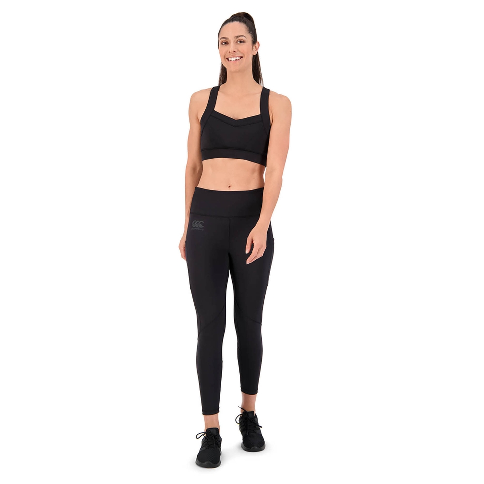 WOMEN'S VAPODRI 7/8 TIGHT IN JET BLACK