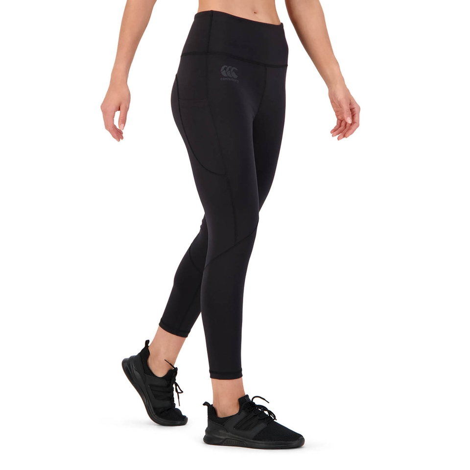 WOMEN'S VAPODRI 7/8 TIGHT IN JET BLACK