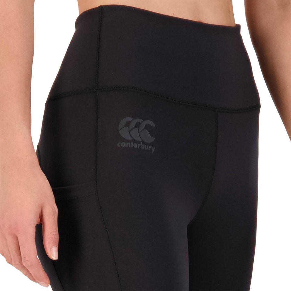 WOMEN'S VAPODRI 3/4 TIGHT IN JET BLACK