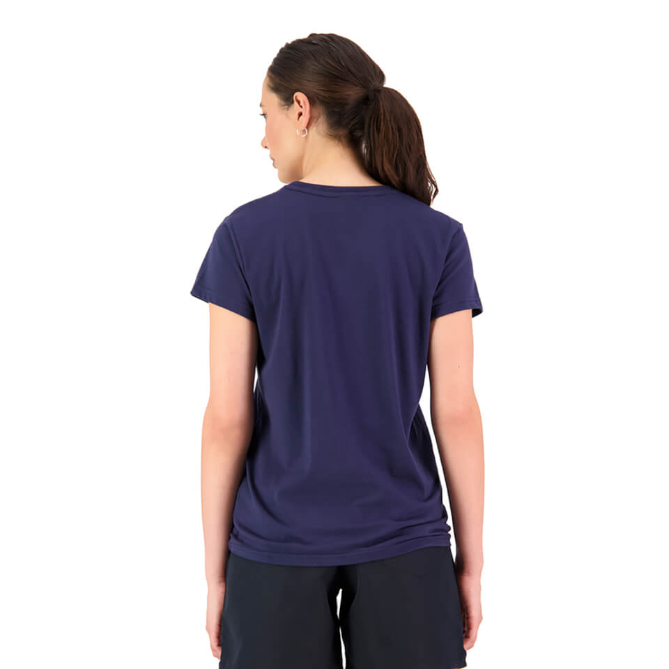 Women's CCC Anchor T-Shirt in Navy Blue