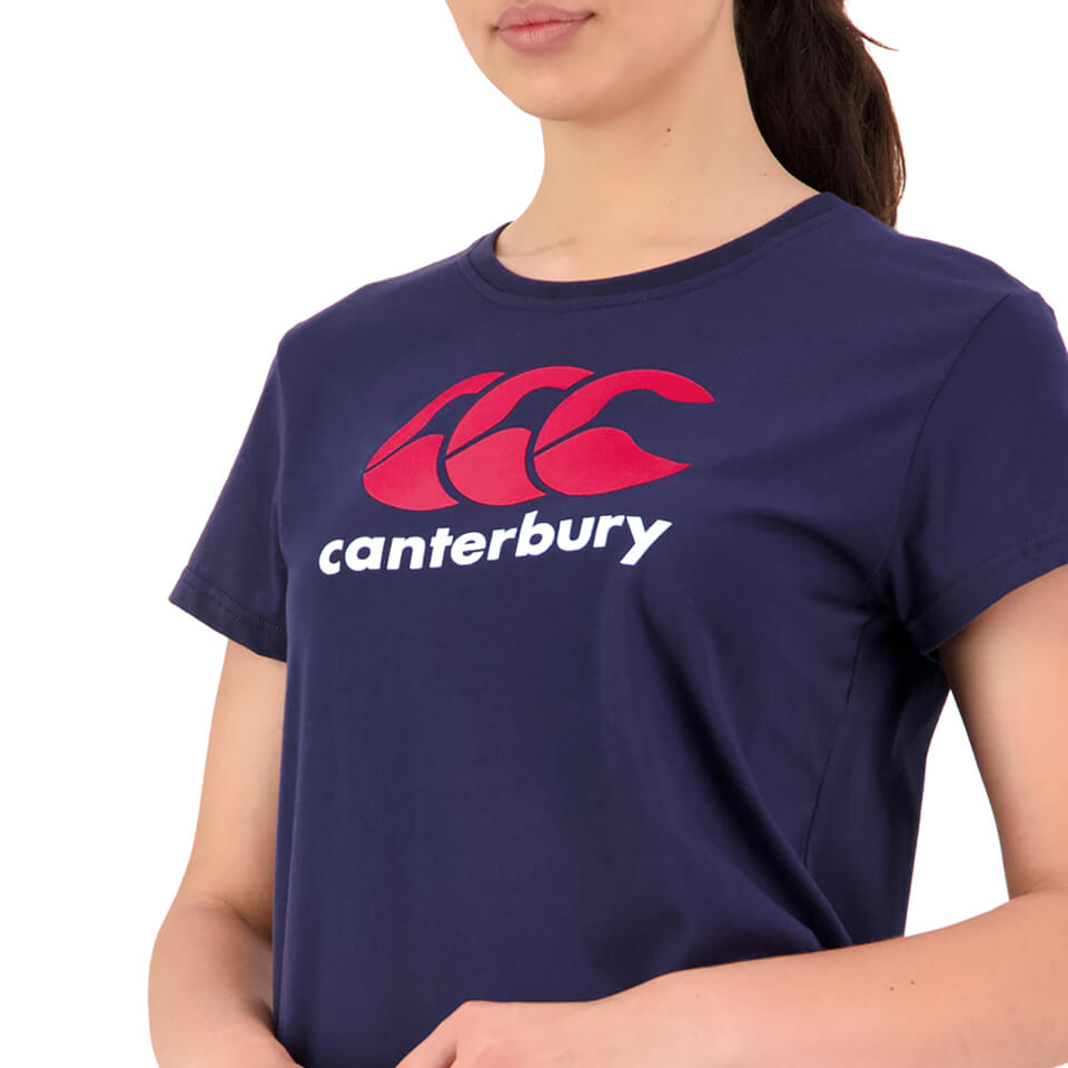Women's CCC Anchor T-Shirt in Navy Blue