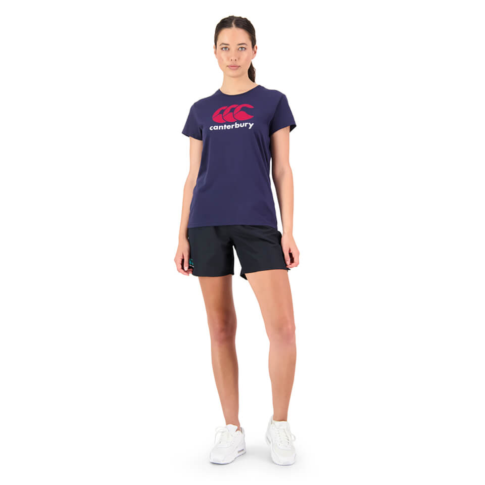Women's CCC Anchor T-Shirt in Navy Blue