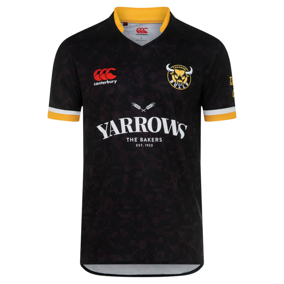 Mens Taranaki Replica Training T-Shirt in Black