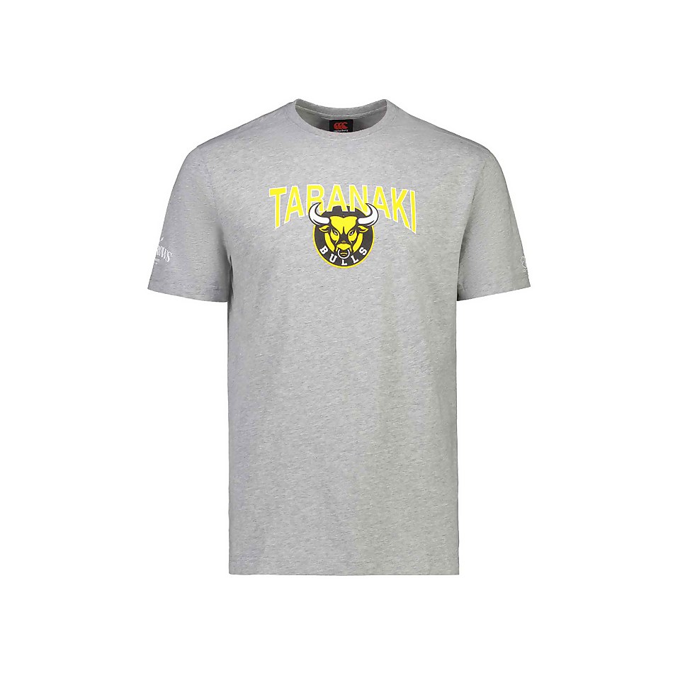 Kids Taranaki Supporters T-Shirt in Grey