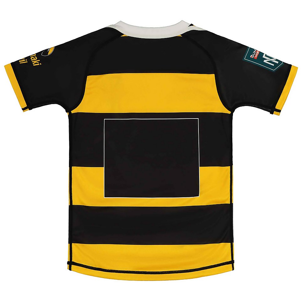 Kids Taranaki Replica On Field Jersey in Black