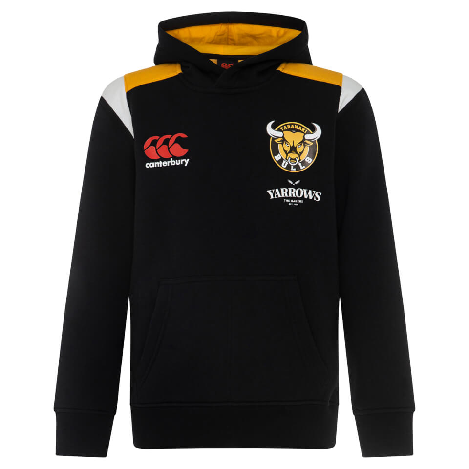 Kids Taranaki Replica Hoodie in Black
