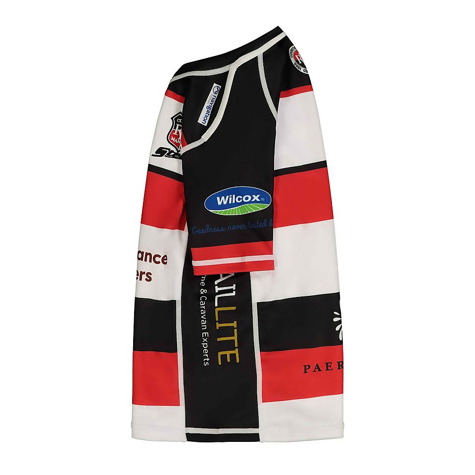 Kids Counties Manukau Replica On Field Jersey in Black