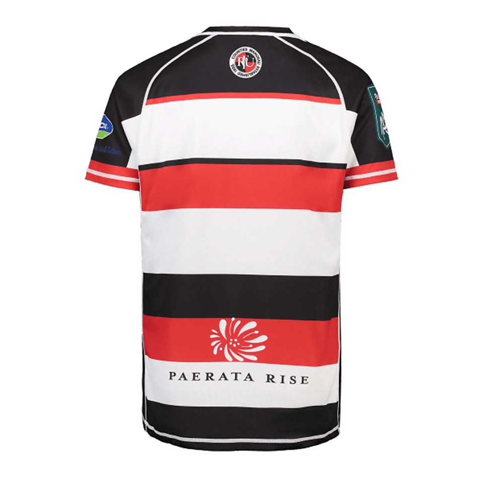 Mens Counties Manukau Replica On Field Jersey in Black
