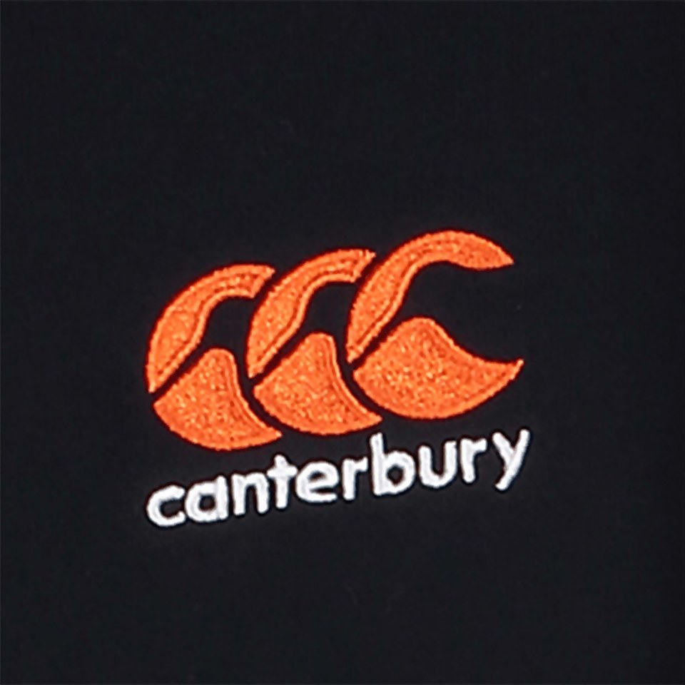 Mens Counties Manukau Replica Hoodie in Black