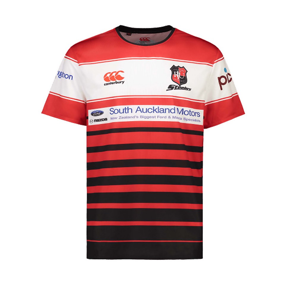 Mens Counties Manukau Replica Training T-Shirt in Black