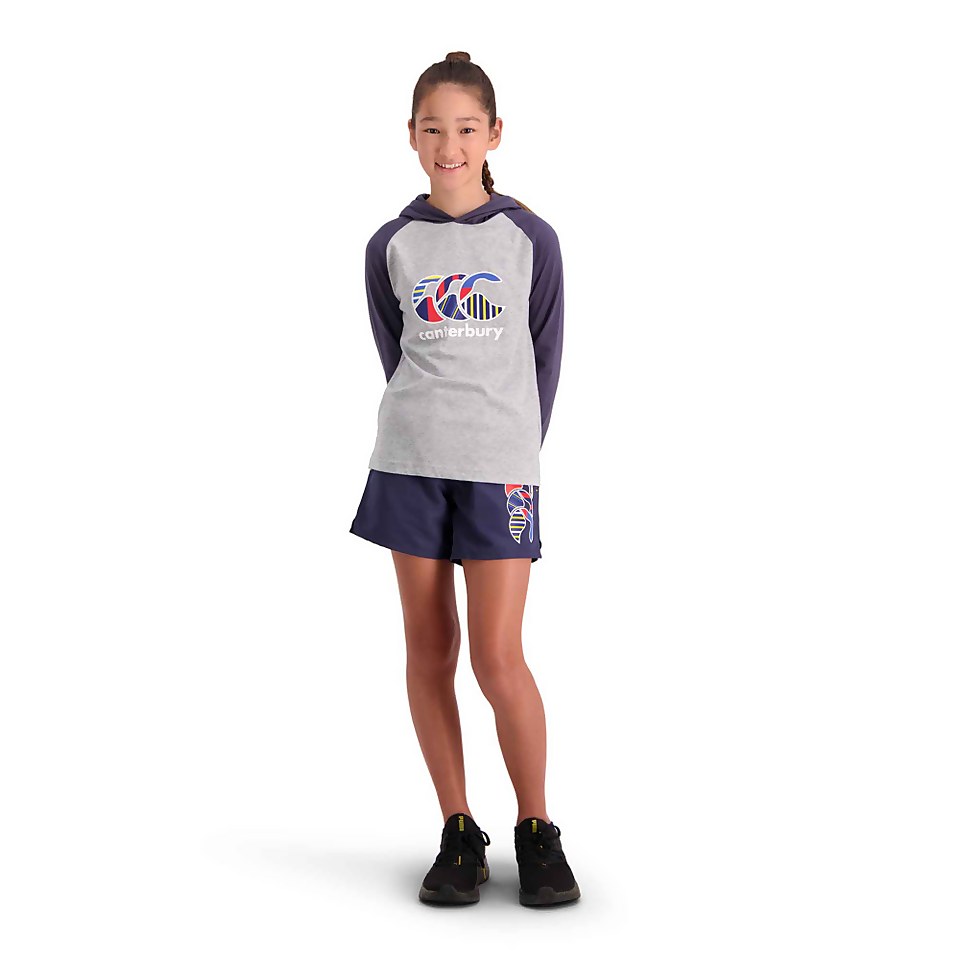 Kids CCC Uglies Hooded Long Sleeve T-Shirt in Grey