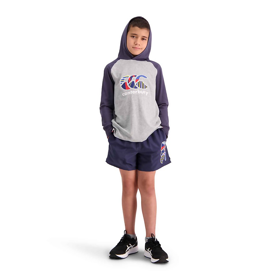 Kids CCC Uglies Hooded Long Sleeve T-Shirt in Grey