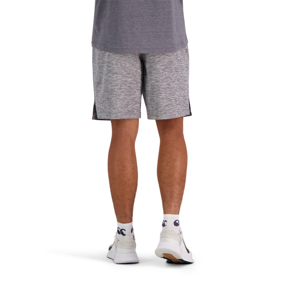 MENS VAPODRI 8" KNIT SHORT BLACK