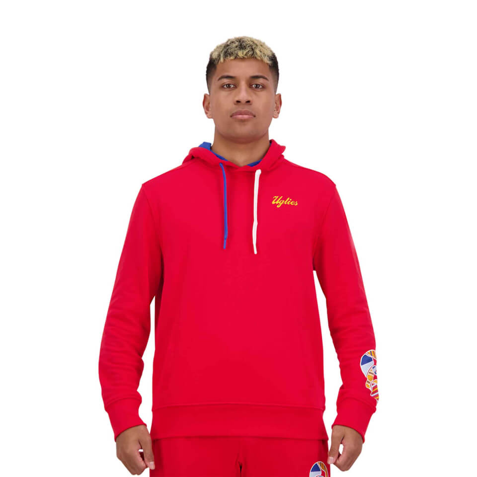 Mens Uglies Everyday Hoodie in Red