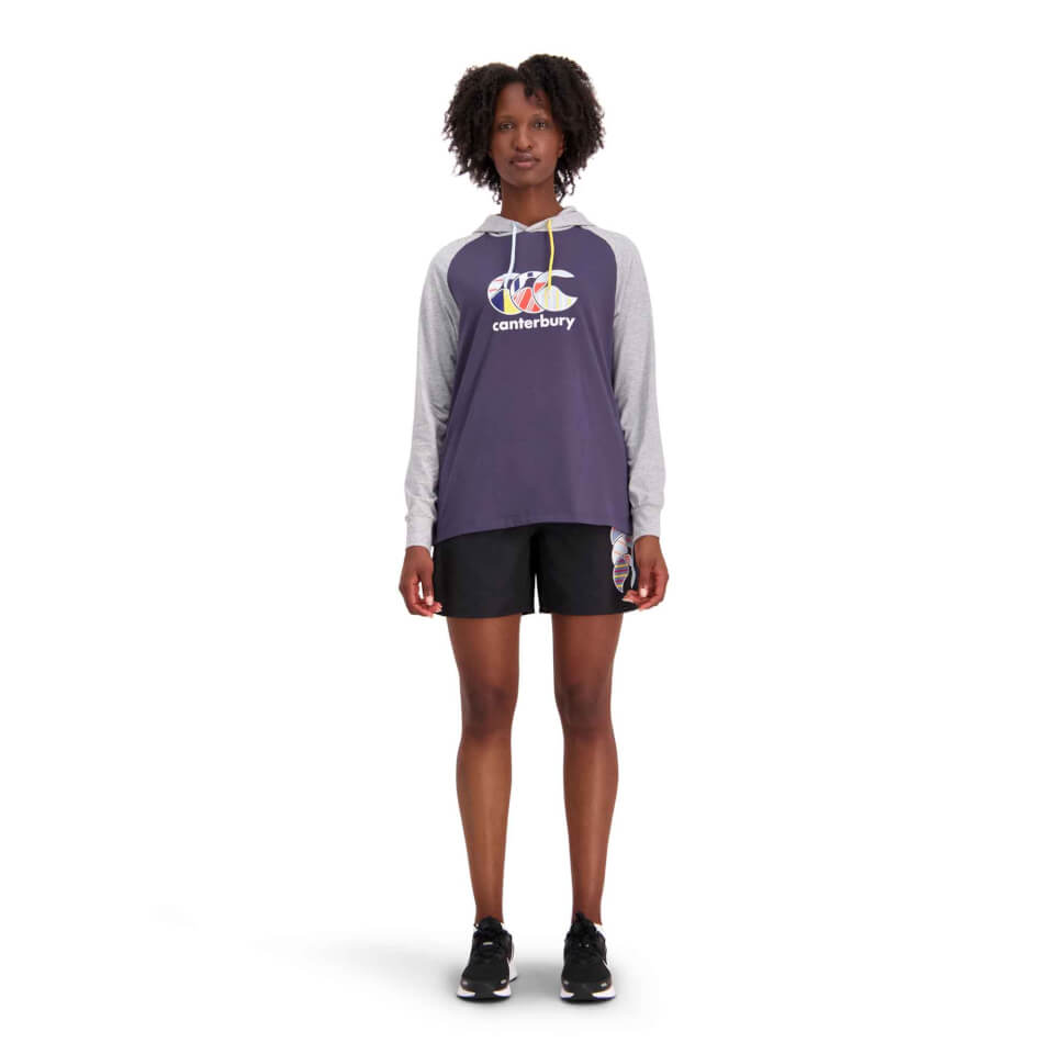 Womens Uglies Hooded Long Sleeve T-Shirt in Grey