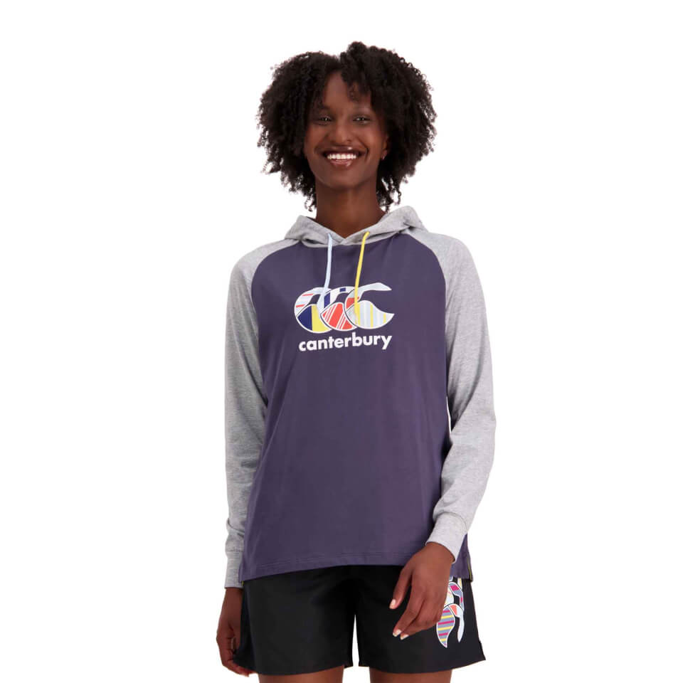 Womens Uglies Hooded Long Sleeve T-Shirt in Grey